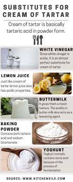 6 best cream of tartar subsutes you