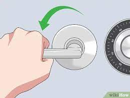 And it looks like a flat round disc which can rotate. 4 Ways To Open A Safe Wikihow