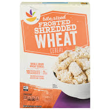 shredded wheat cereal frosted bite size