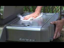 how to clean a stainless steel grill