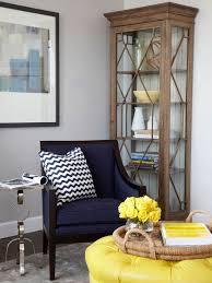 yellow and navy living rooms design ideas