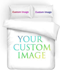Custom Bedding Set With Your Own