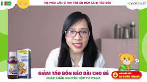 Trẻ Ăn Dặm Bị Táo Bón: Mẹ Nên Làm Gì | Bác Sĩ Đoàn Thị Mai Tư Vấn - YouTube