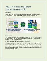 But which ones does your body really need? Best Vitamin And Mineral Supplements Uk By Webstorekart Issuu