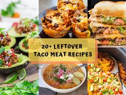 delicious leftover taco meat recipes