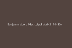 Benjamin Moore Mississippi Mud 2114 20