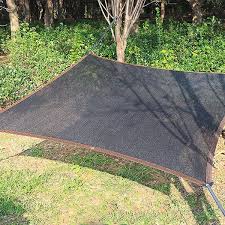 50 black shade cloth 20x 20 ft durable