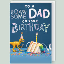 roar some dad al birthday card