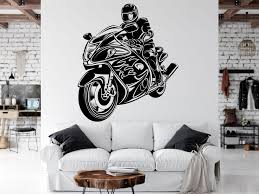Motocross Wall Decal Motorcycle Wall