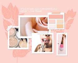 rosy makeup mood board mood board