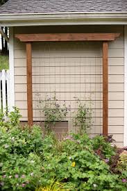 Do your best to smooth out any rough edges on the ends of the boards.4 x research source you can use a power sander or a manual. Diy Garden Trellis Ideas
