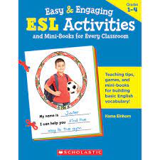 ening esl activities mini books