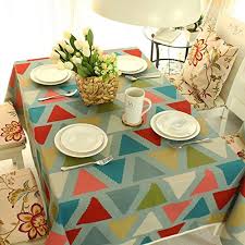 The placemat's surface, crafted of woven textile material, makes it effortless to entertain your guests with style. Cotton Tablecloths European Tablecloths Towel Fashion Simple Garden Table Mats Coffee Table Cloth Size 140cm 180cm Buy Online In Luxembourg At Luxembourg Desertcart Com Productid 62696783