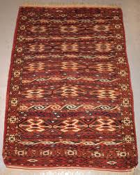 antique yomut turkmen rug scarce