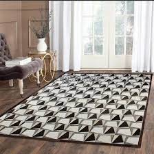 handmade hair on leather carpets at rs