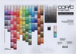 Copic Chart 2016 Copic Ciao 180 Colour Chart Color