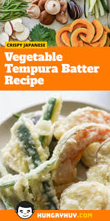 vegetable tempura batter recipe