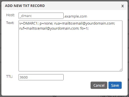 how to create a dmarc record total