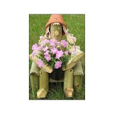 flowerpot man with seat