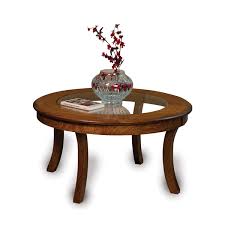 Sierra Round Glass Top Coffee Table