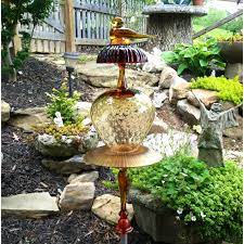 Vintage Glass Topiary Glass Garden