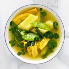 vegan tinola green papaya soup