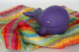 hd wallpaper purple plastic whale toy
