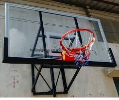 china basketball hoop wall mount with