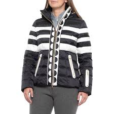 Bogner Pina D Geo Stripe Down Ski Jacket For Women