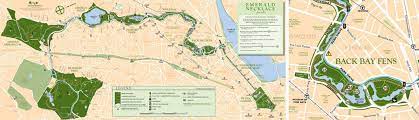 Emerald Necklace Map The Emerald