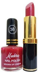 medora lipstick and nail polish