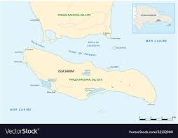 map island saona dominican republic