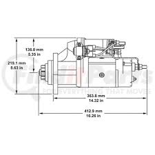 Mack trucks has authorized a pinning modification of the double idler gear on certainepa2010 emission level vehicles equipped with mack mp7 engines. 8200468 By Delco Remy Starter Volvo D11 Mack Mp7