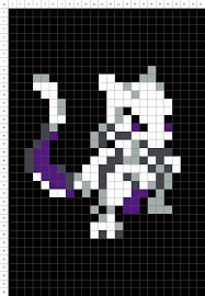 Mewtwo • Pokémon • Pixel Art