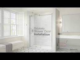 Maax Odyssey Shower Door Installation