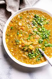 slow cooker lentil soup easy healthy