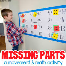 Missing Parts An Algebra Math Activity