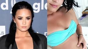 demi lovato shows off her curves in new