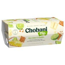 chobani flip low fat key lime crumble