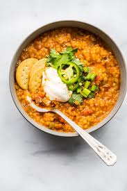 vegan lentil chili recipe crockpot