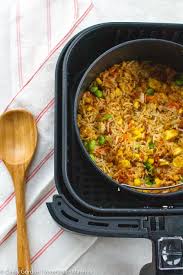 air fryer fried rice quick and easy