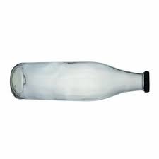 Transpa 1 Litre Glass Bottle For