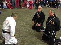 Who has a 10th degree black belt?