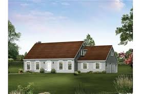 saltbox colonial house plan 4 bed 2