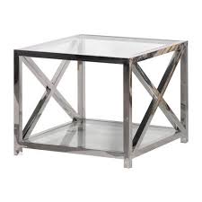 Glass End Tables Side Table