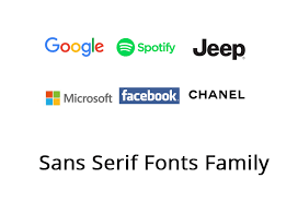 15 best sans serif fonts for logo