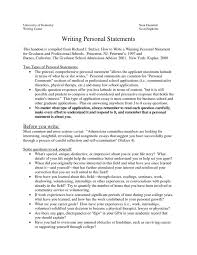Sample Medical School Personal Statement        Examples In Word    