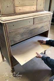 how to add shelves to a dresser quick
