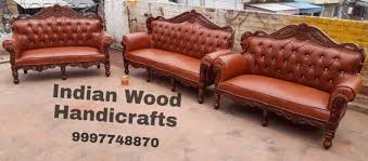 wooden sofa set 5 seater in saharanpur