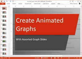 Animated Graph Template For Powerpoint